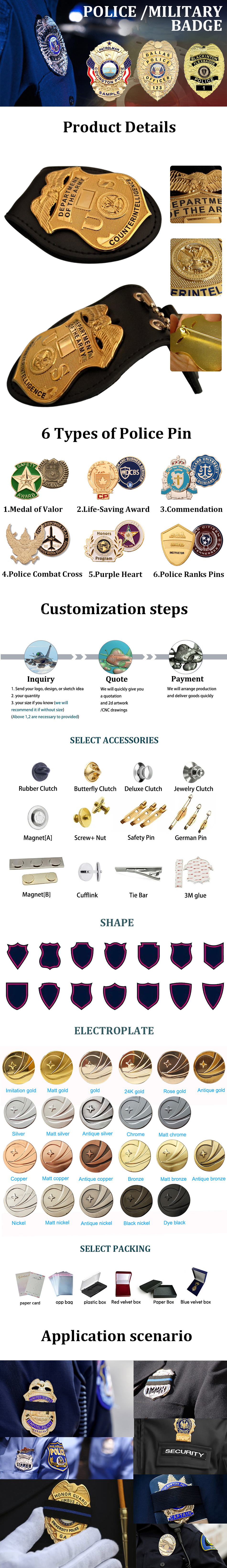 警察 徽章 详情 页