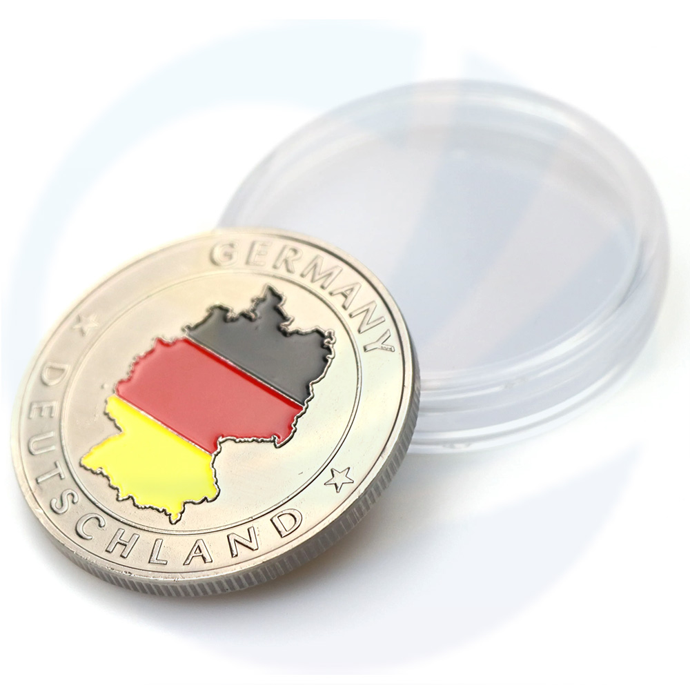 Alemania Crafts Commemorative Coin Metal Challenge Monedas de oro de plata antiguo Monedas personalizadas