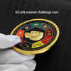 Monedas Free Design Stamping Dies 3d Zinc Alloy Challenge Moneda personalizada Monedas de metal de metal personal