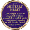 Moneda de Purple Heart Challenge