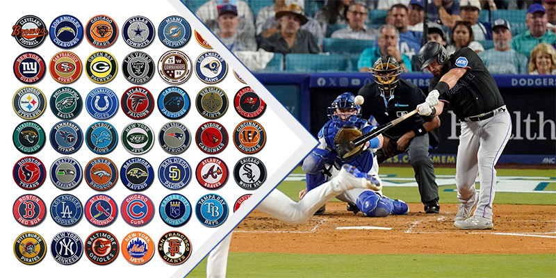Golpea un jonrón con parches de béisbol personalizados