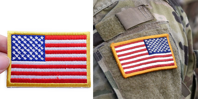 Explorando el papel de los parches de bandera en uniformes militares