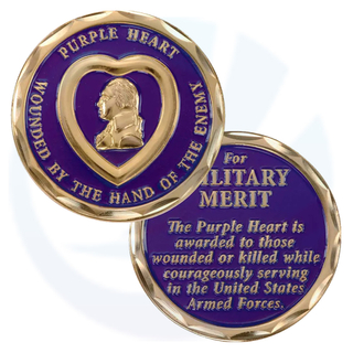 Moneda de Purple Heart Challenge