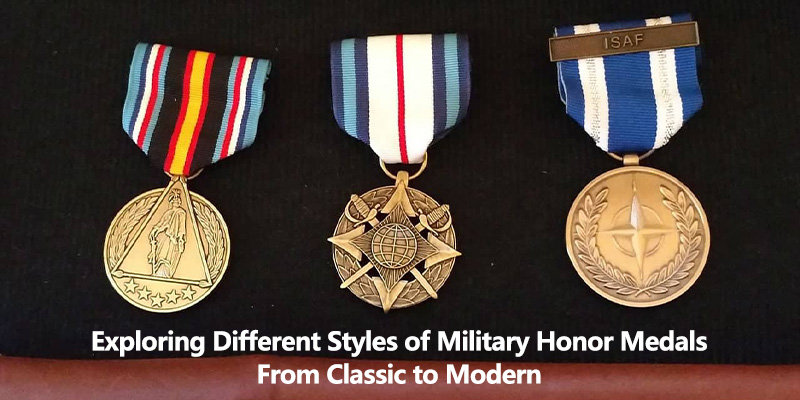 Explorando diferentes estilos de medallas de honor militar: de clásico a moderno