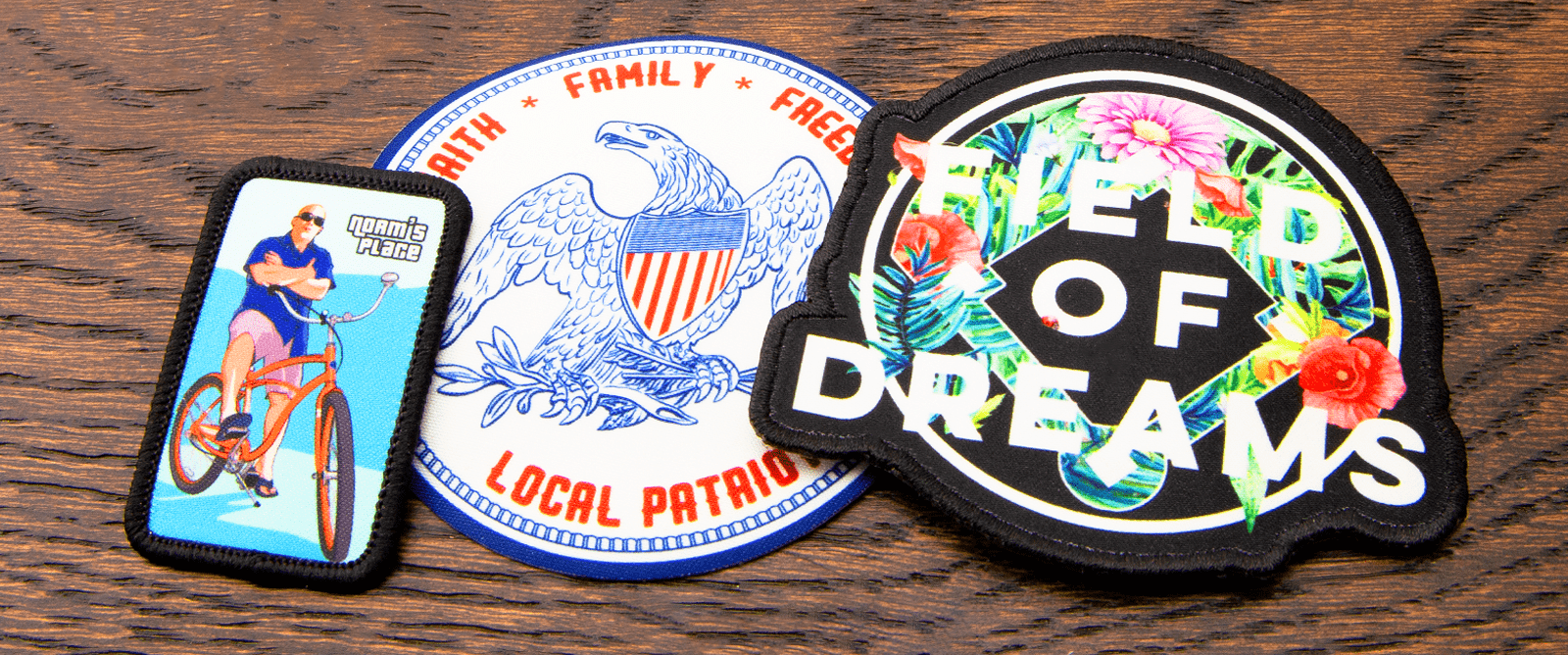 parches de fotos de SignaturePatches