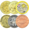 Desafío Diseño de monedas Dies a la aleación de zinc 3D Haga su propia moneda de moneda de oro de recuerdos de doble recuerdo con monedas antiguas personalizadas