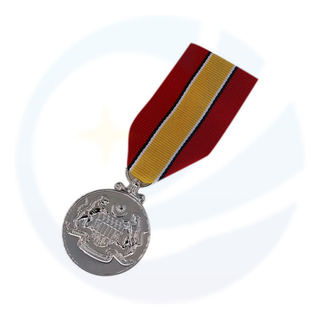 Fábrica Al por mayor al por mayor Medallón de Honor de US Custom Medallion de US con barra de cinta corta