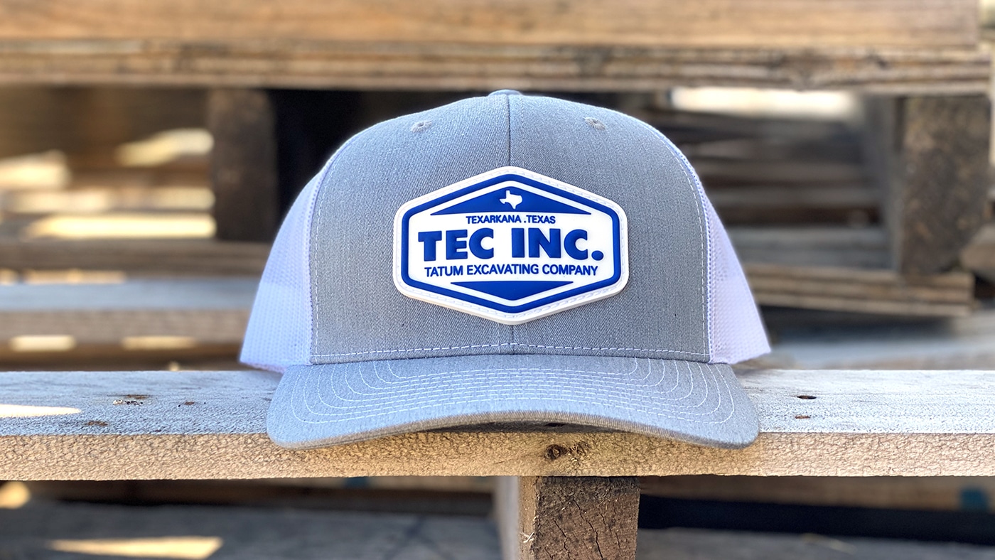 Richardson-112-Heather-White-Custom-PVC-Patch-Hat