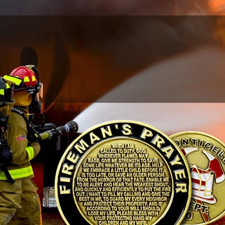 Monedas para el valiente un fondo del pres.