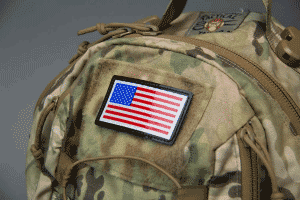 Parche de pvc de bandera