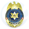 USMS US Service Service Badge Réplica de accesorios de películas