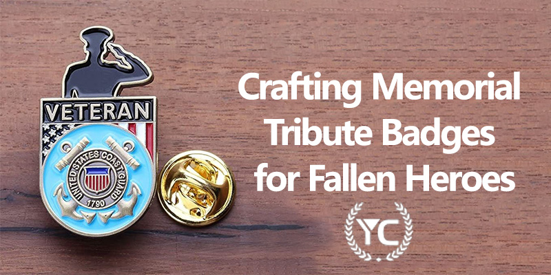 Crafting Memorial Tribute Insignias para héroes caídos