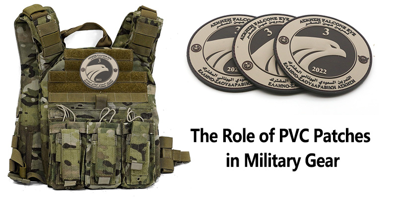 El papel de los parches de PVC en el equipo militar