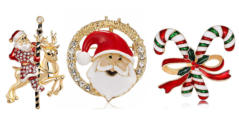 Captivating Christmas Cheer: Pins de Navidad personalizados de YC Gift