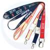 Abreador de cerveza al por mayor Lanyard Keychain Sublimation Polyester Botella abreadora personalizada Lanyard