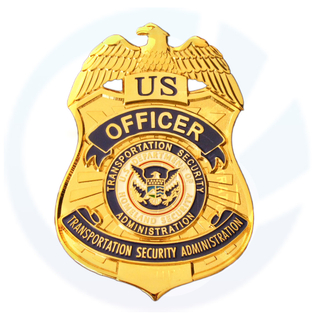 Props de la réplica de réplica de la insignia de Oficial de DHS DHS TSA