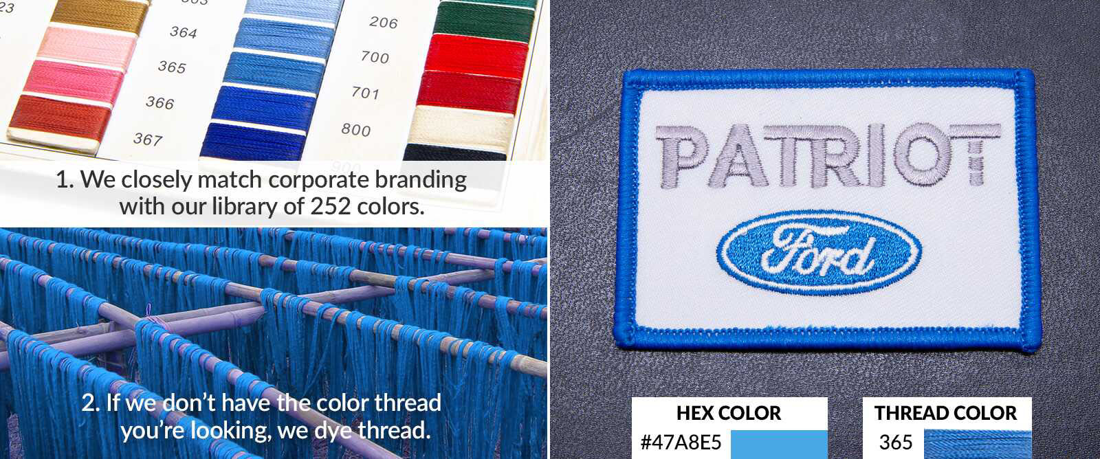 SignaturePatches - Patch Ford Colors Colors Ford