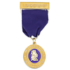 Medalla de premio de honor personalizado de oro de esmalte de metal de metal al por mayor para recuerdo