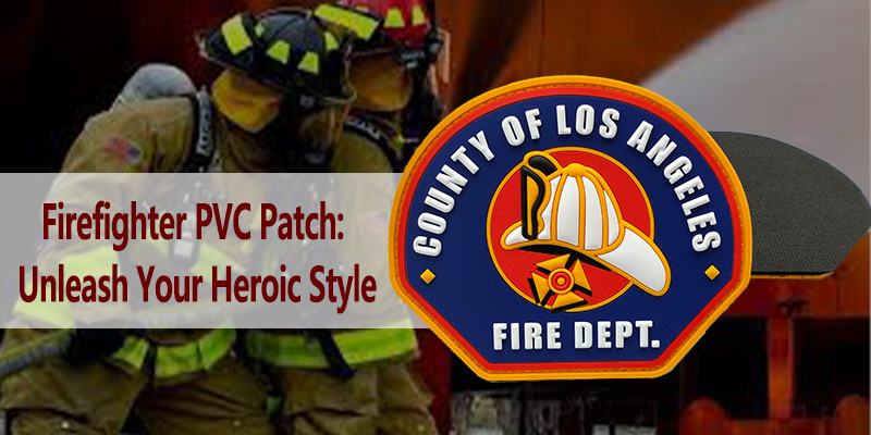 Patch PVC de bombero: desata tu estilo heroico