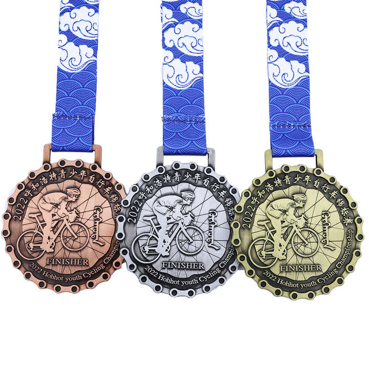 Medalla de triatl&oacute;n