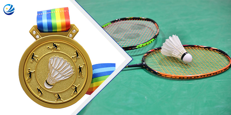 Medallas deportivas personalizadas: en honor a los campeones de bádminton