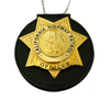 Props de la réplica de la insignia del oficial de la patrulla de la patrulla de CHP de California CHP