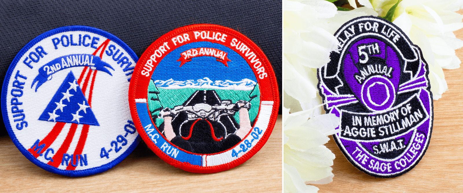 Apoye los parches y el monumento de los sobrevivientes de la polic&iacute;a