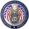 Fabricantes de monedas personalizadas increíbles impresionantes policías personalizados personalizados U. S. Administración de drogas (DEA) Desafío de Oficial Correccional Moneda
