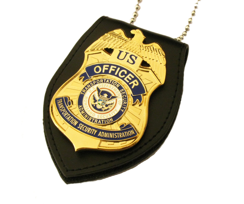 Props de la réplica de réplica de la insignia de Oficial de DHS DHS TSA