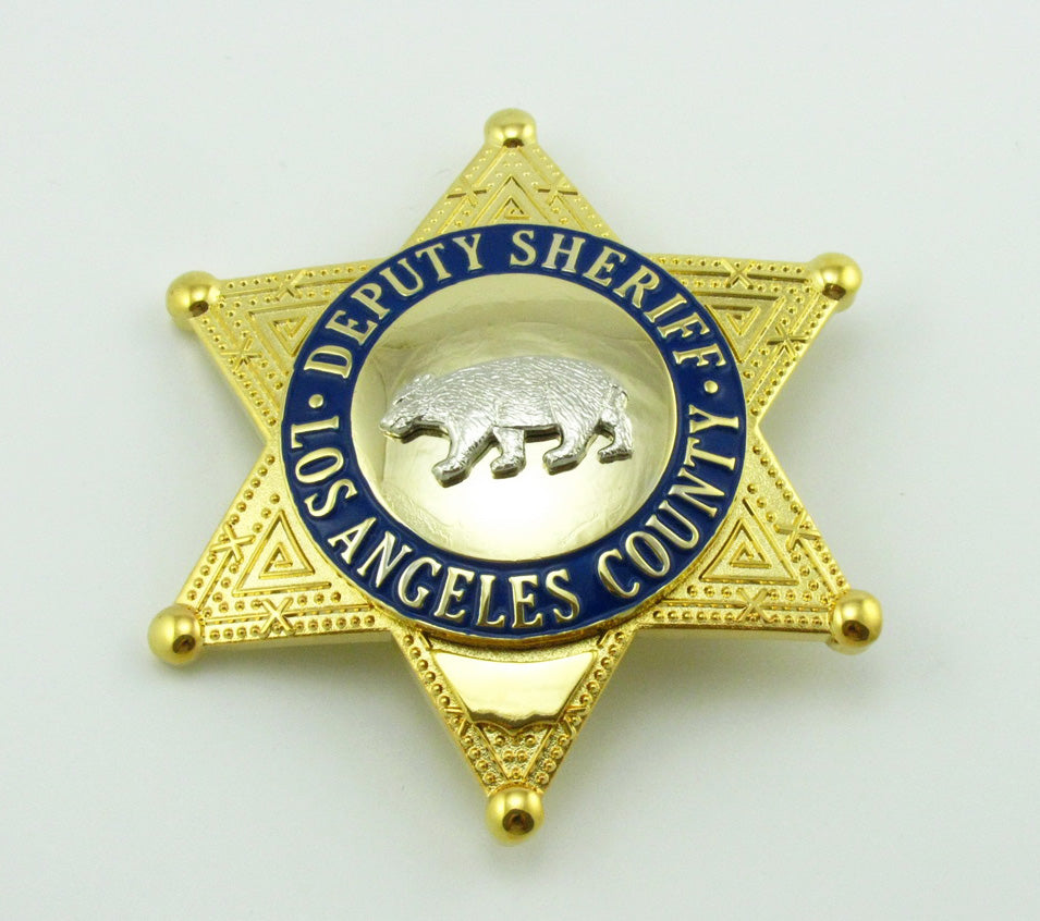 LASD LASD LOS ANGELES CONDADO DEL CONDADO DEL CONDADO DEL SHERIFF Bear Batge Réplica Props de la película