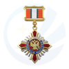 Medallas honorables de fabricante de Eanmel de alta calidad de lujo con cinta