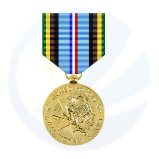 Medalla de premio de honor personalizado de oro de esmalte de metal de metal al por mayor para recuerdo