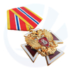 Medallas de honor de esmalte de la cinta del proveedor de la fábrica dos tonos