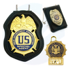 China Custom Metal 3D Gold Silver Imprenta Bordado tejido de la policía Militar Military Trofeo Awards Awards de la bandera de la lata del pecho del hombro Pin insignia