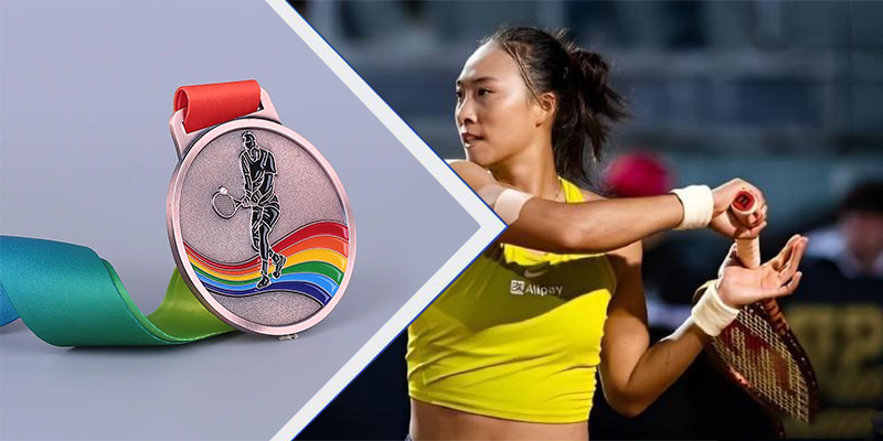 Medallas deportivas personalizadas: triunfos en el tenis