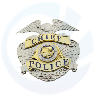 LAPD LOS ÁNGELES POLICÍA/JEFE CAP BATGE HAT Insignia Réplica Props de la película