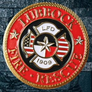 Monedas del departamento de bomberos - rescate de bomberos de Lubbock