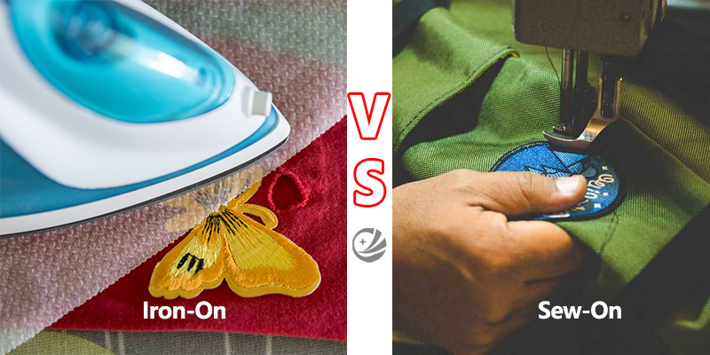 Patches de costura vs de hierro: ¿Cuál es el adecuado para usted?
