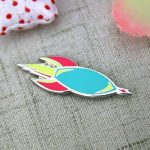 Pasadores de esmalte duro de cohete