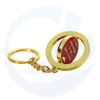 Cadena de llave giratoria Personalisado Design Gold Soft Enamel Keychain Spinner Reverse Reverse Custom Lion Club 3D LOGO LETTOR DE ALEACIÓN DE METAL DE METAL
