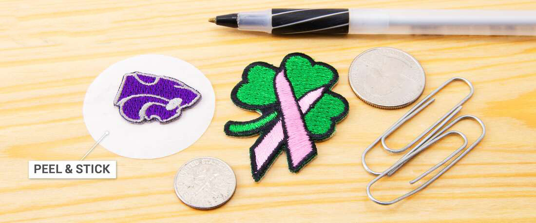 Mini parches - Stick en el respaldo