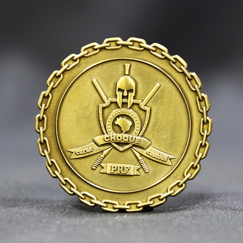 Moneda de desafío de metal Artesanía en metal