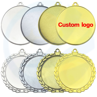 Fabricante Impresiones al por mayor Sticker Craft Metal Aley Alloy Brass Race Award Logotipo personalizado Sport Splimation Medalla en blanco