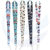 Sublimación en blanco OEM poliéster enmascaramiento de nylon lanyard medall llay medall cint ribbon barato logotipo personalizado personalizado impreso