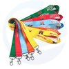 Logotipo de logotipo Dye Sublimation Polyester Keychain Lanyard Store de cordones al por mayor de cuello