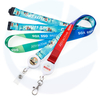 Logotipo personalizado de impresión personalizado Lanyard Sublimation Polyester Id de identificación de cuello con logotipo personalizado