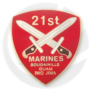 Pin del Regimiento Marino 21 de USMC