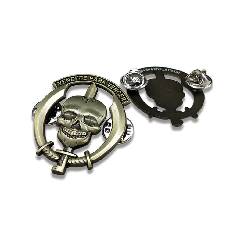 Insignia de botón personalizado accesorios de prenda militar