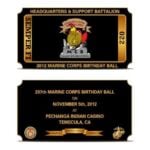 Monedera de Marine Ball Ticket Challenge