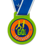 Medallón personalizado de Silicone Gubas de Silicone Race Medallion Custom Ganner Sport PVC No MOQ